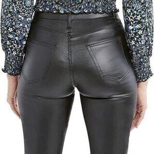 BOGO BCBGeneration Coated Black Skinny Denim Pant Sexy Leather Look sz 25 - 31